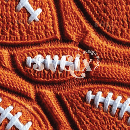 American Football Seamless Pattern VI