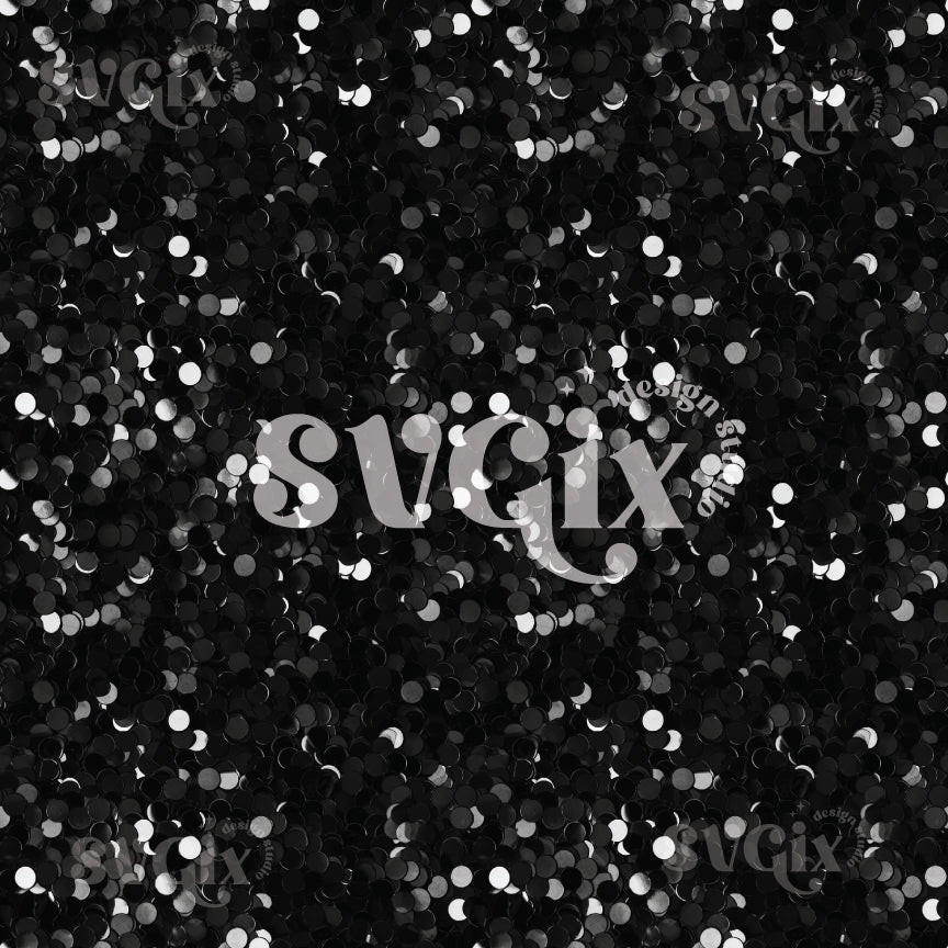 Black Sequin Seamless Pattern