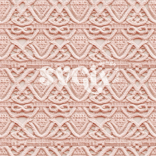 Blush Knit I Seamless Pattern