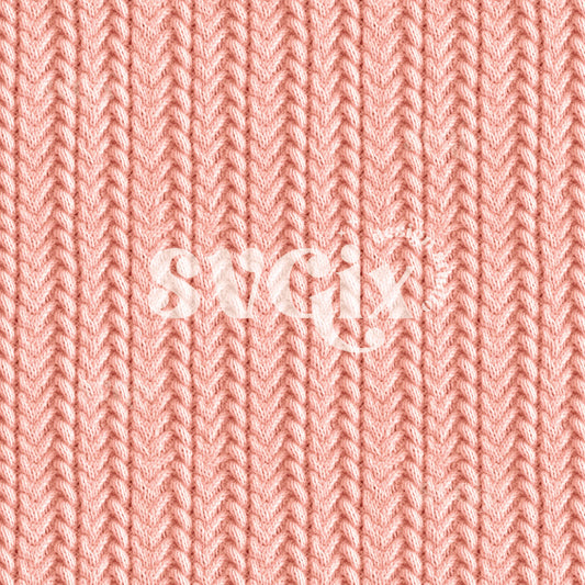 Blush Knitting Seamless Pattern