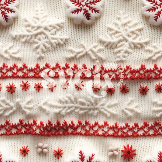 Christmas Knit Seamless Pattern