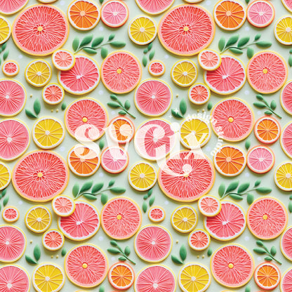 Citrus Seamless Pattern