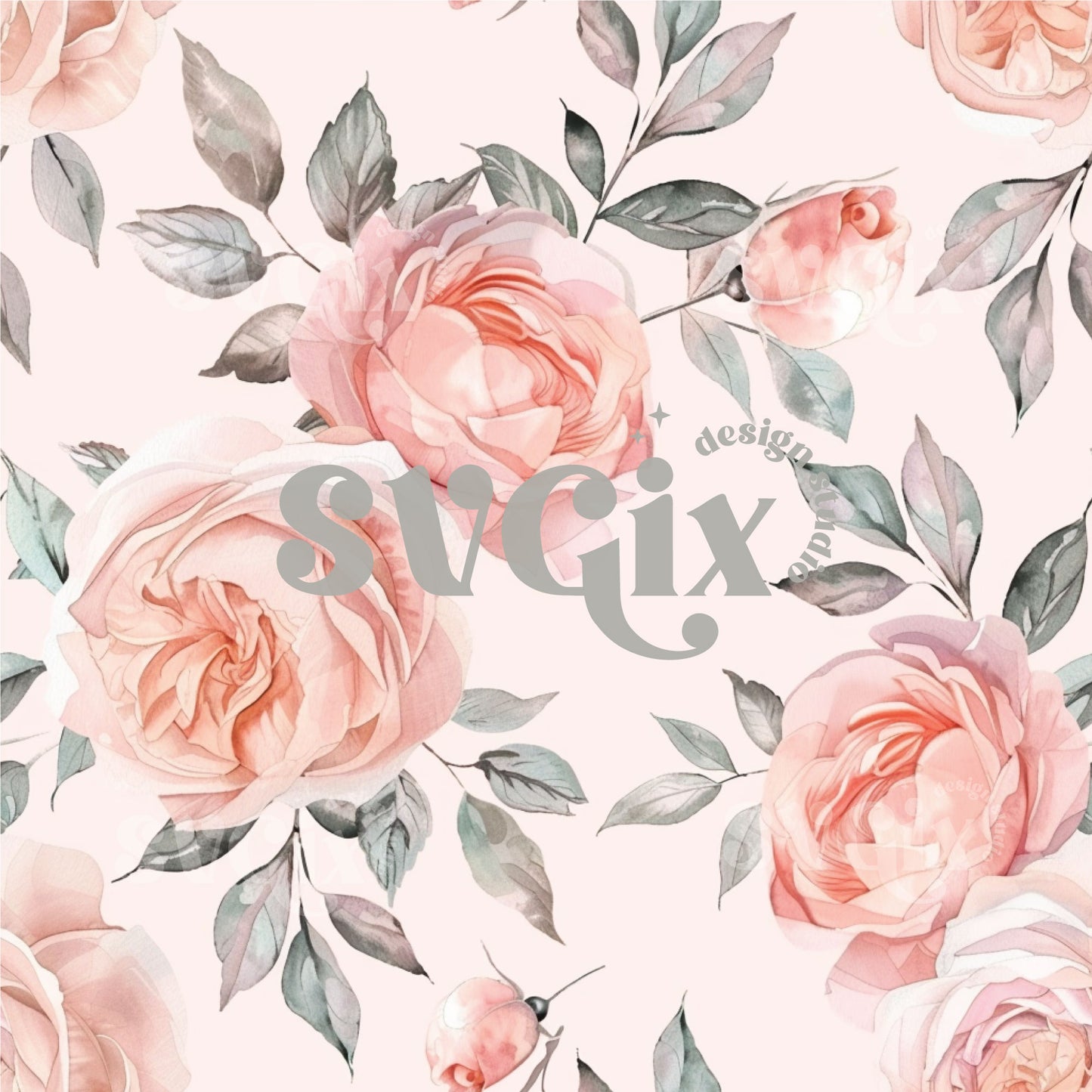 Coquette Roses Seamless Pattern