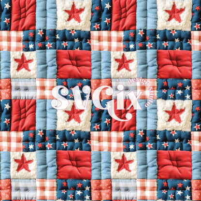 FOJ Quilt Seamless Pattern