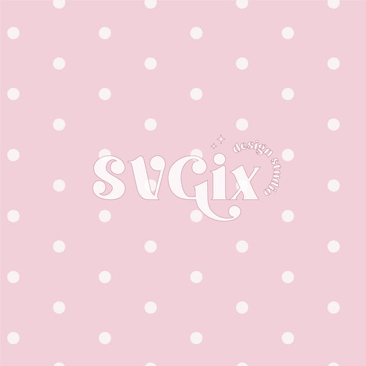 Light Pink Polka Dots Seamless