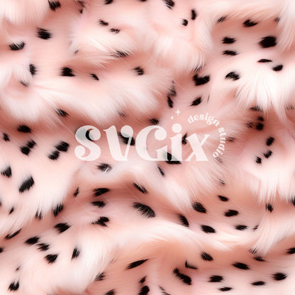 Pink Cheetah Seamless Pattern