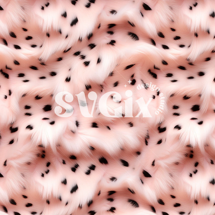 Pink Cheetah Seamless Pattern