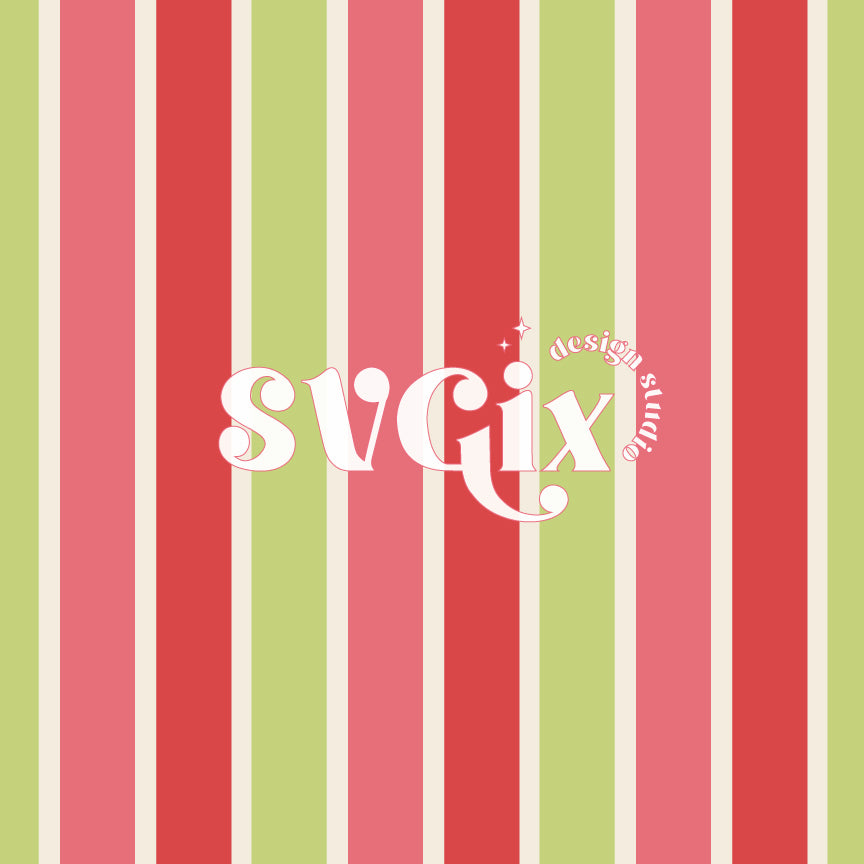 Summer Stripes 7 Seamless Pattern