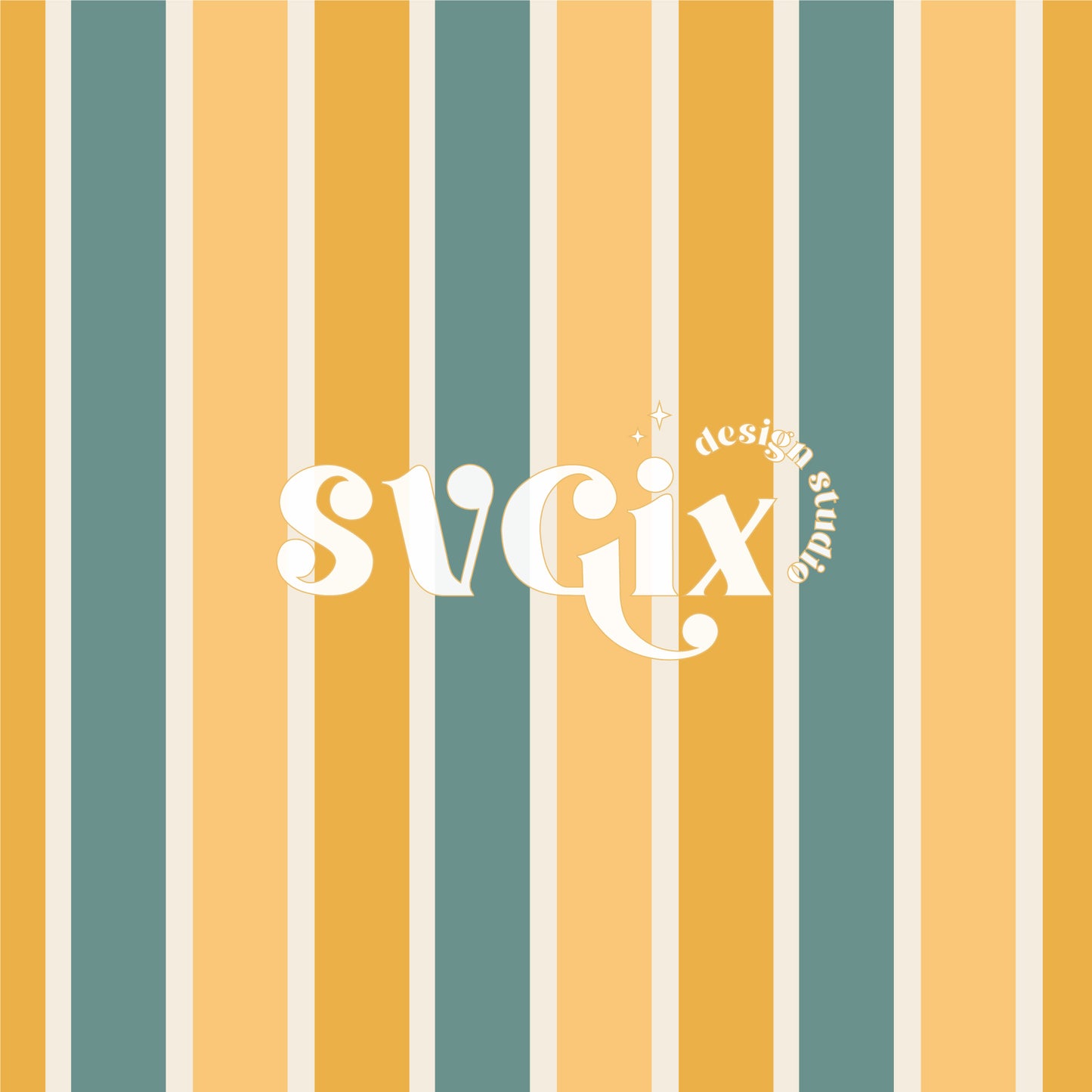 Summer Stripes 9 Seamless Pattern