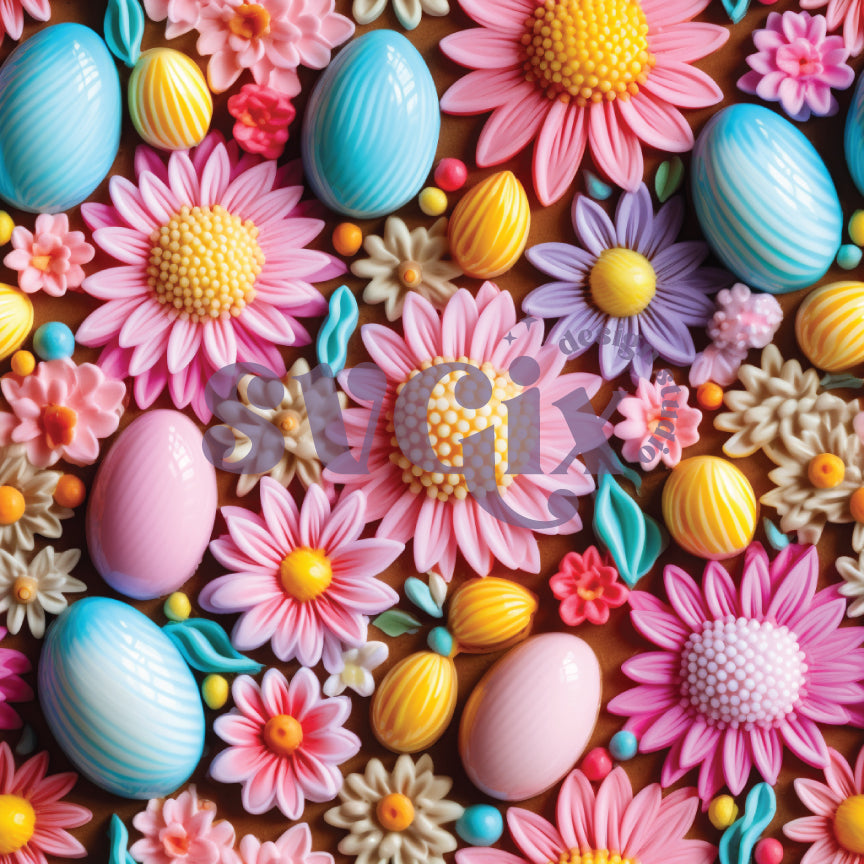 Vibrant Spring Medley Seamless Pattern