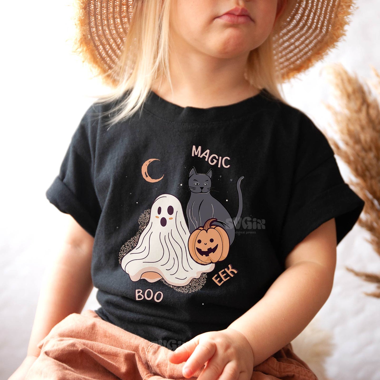 Magic Boo Eek Halloween PNG