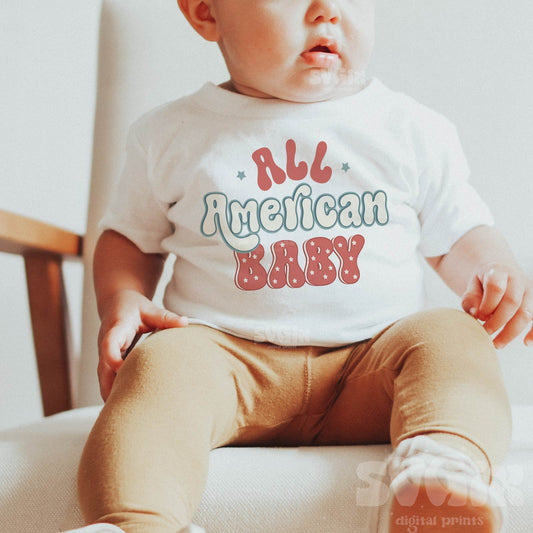 All American Baby PNG SVG