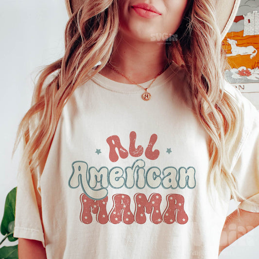 All American Mama PNG SVG