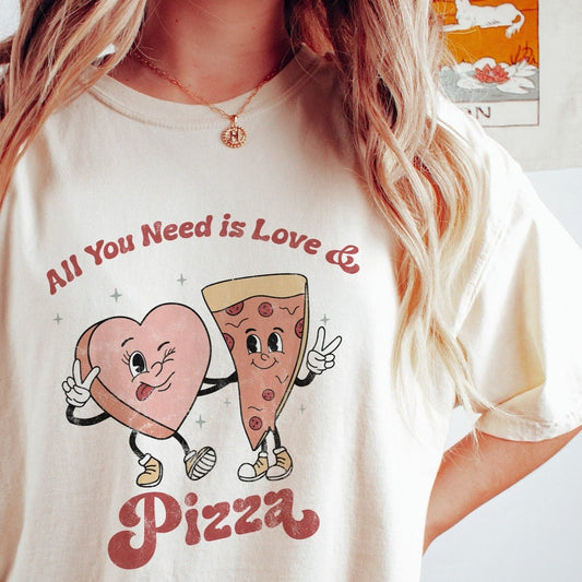 ❀ All You need is Love & Pizza PNG - SVGix