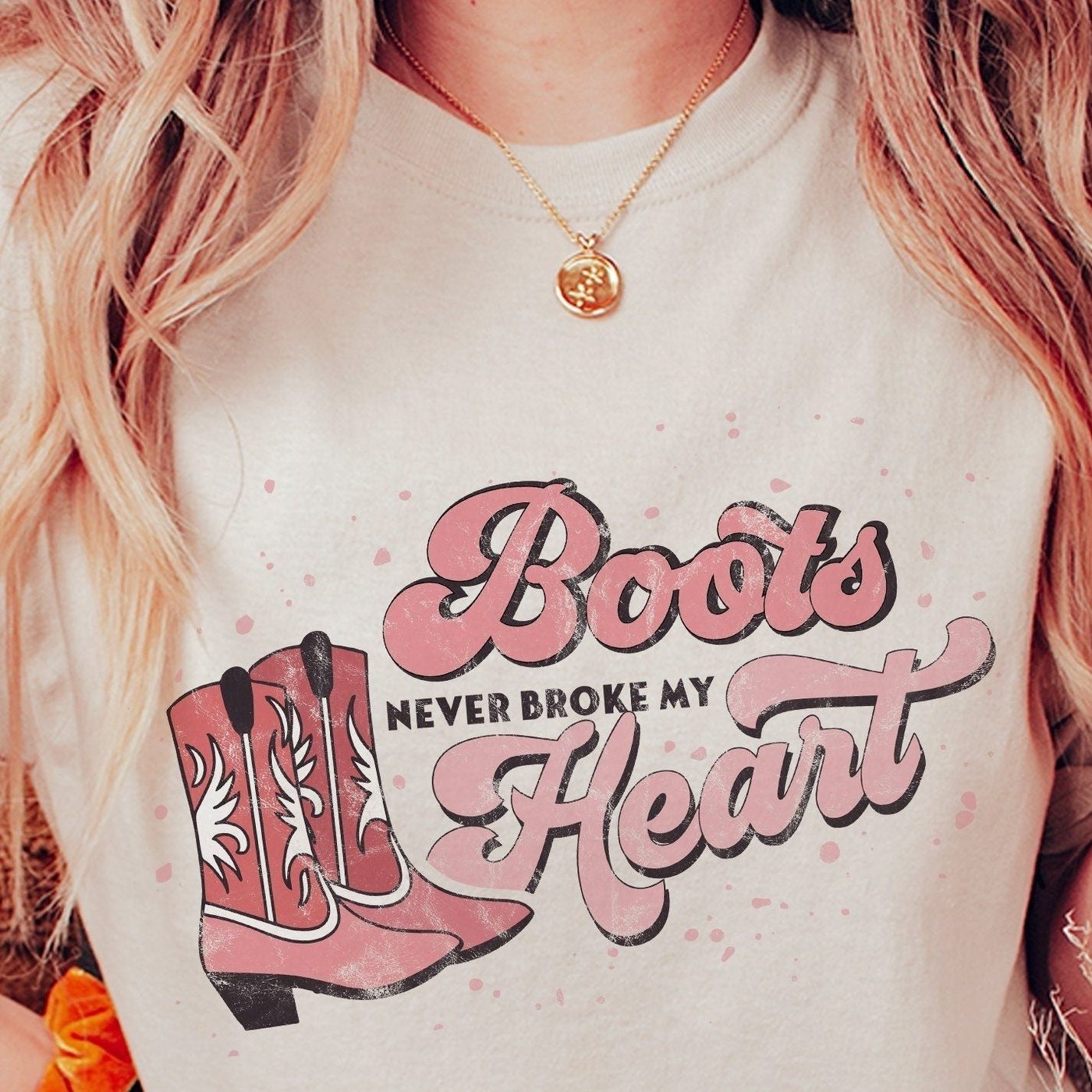 ❀ Boots never broke my heart png - SVGix