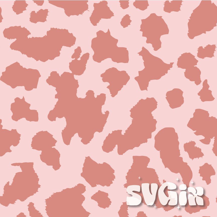 ❀ Cow Print Seamless Pattern - SVGix