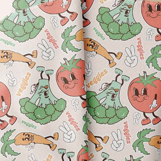 ❀ Eat your Veggies Seamless Pattern - SVGix