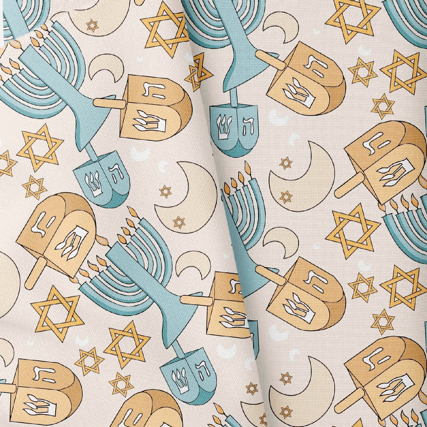 ❀ Hanukkah Seamless Pattern - SVGix