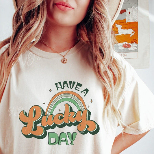 ❀ Have a lucky day png - SVGix