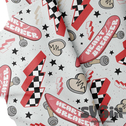 ❀ Heart Breaker Seamless Pattern - SVGix