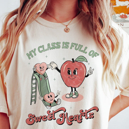 ❀My Class is Full of Sweet Hearts PNG - SVGix