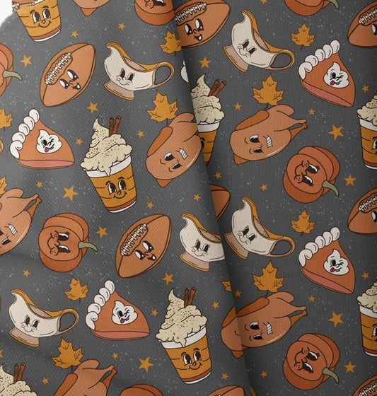 ❀ Thanksgiving Fall Seamless Pattern - SVGix